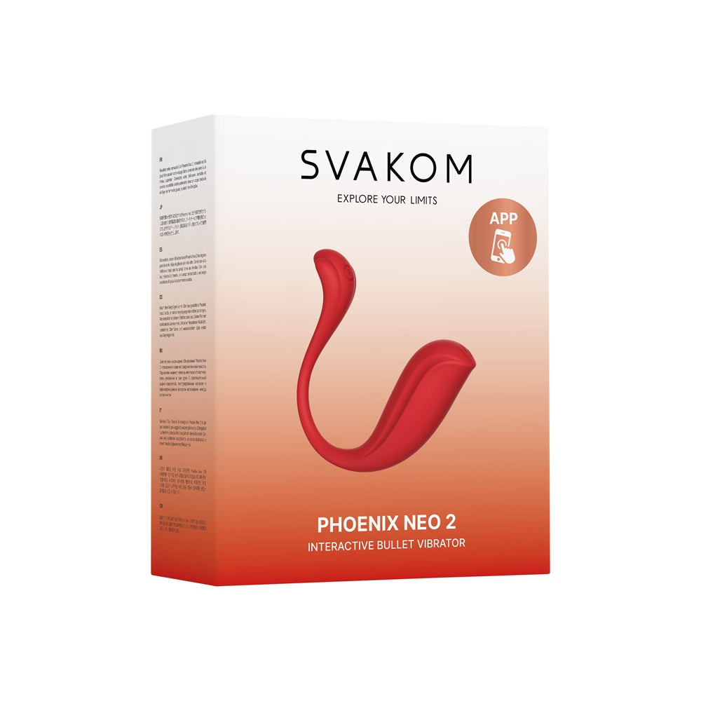 Svakom Phoenix Neo 2 – Interactive App-Controlled Silicone Vibrator