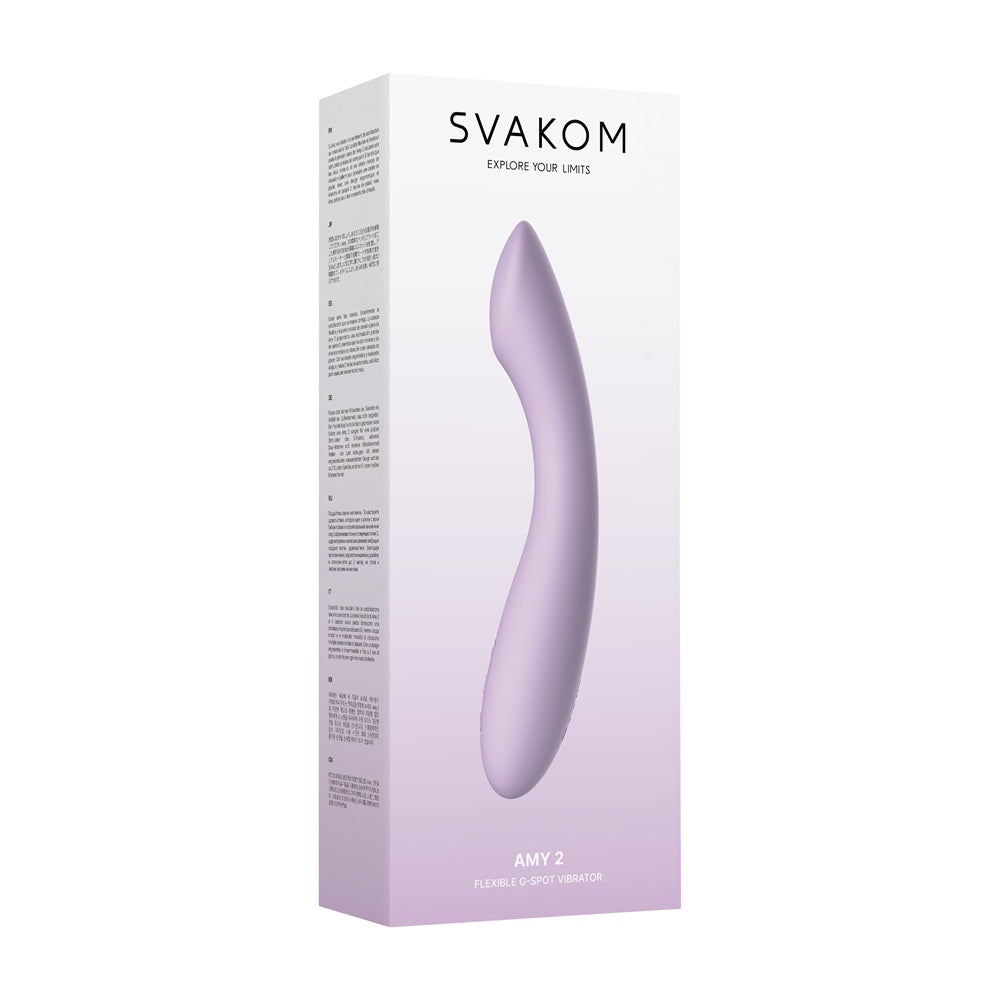 Svakom Amy 2 – Waterproof G-Spot and Clitoral Vibrator