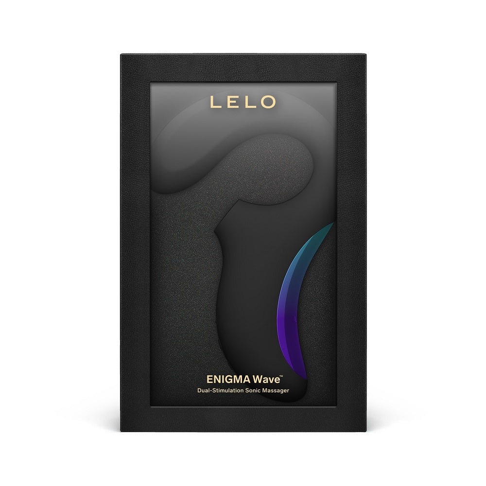Lelo Enigma Wave (Black) – Luxury G-Spot and Clitoris Massager