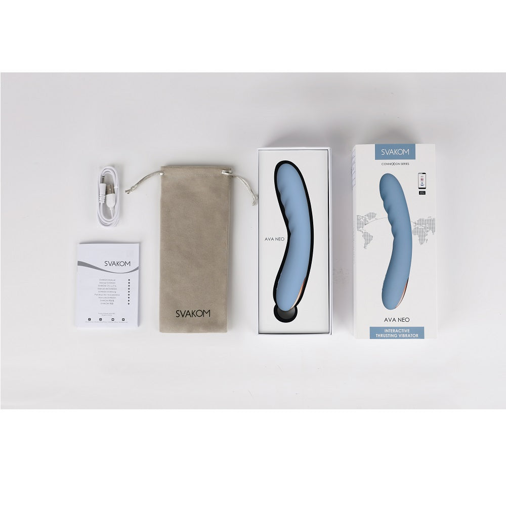 Svakom Ava Neo – Interactive Thrusting Vibrator with App Control