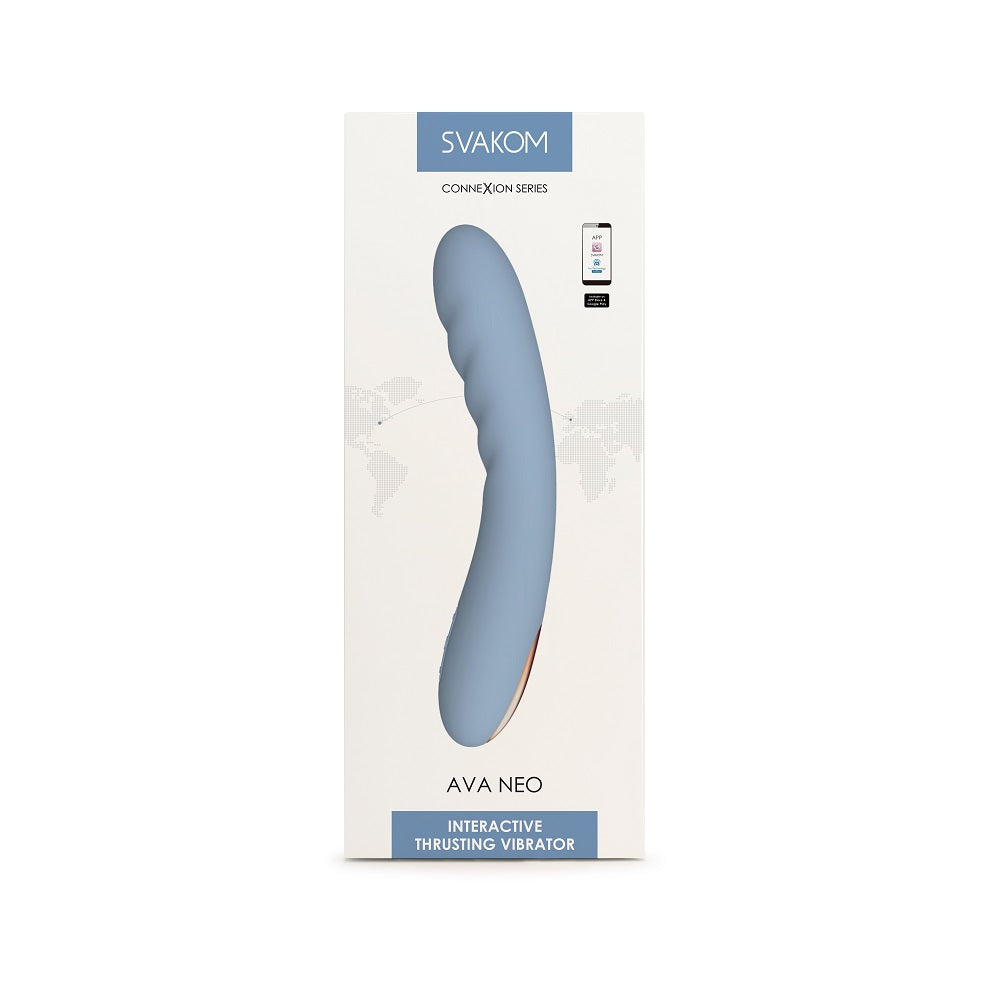 Svakom Ava Neo – Interactive Thrusting Vibrator with App Control