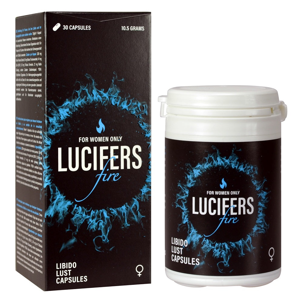 Lucifers Fire Libido Lust Capsules for Women – Female Libido Supplement