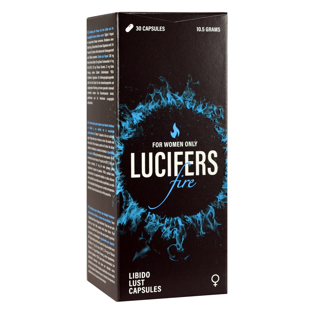Lucifers Fire Libido Lust Capsules for Women – Female Libido Supplement