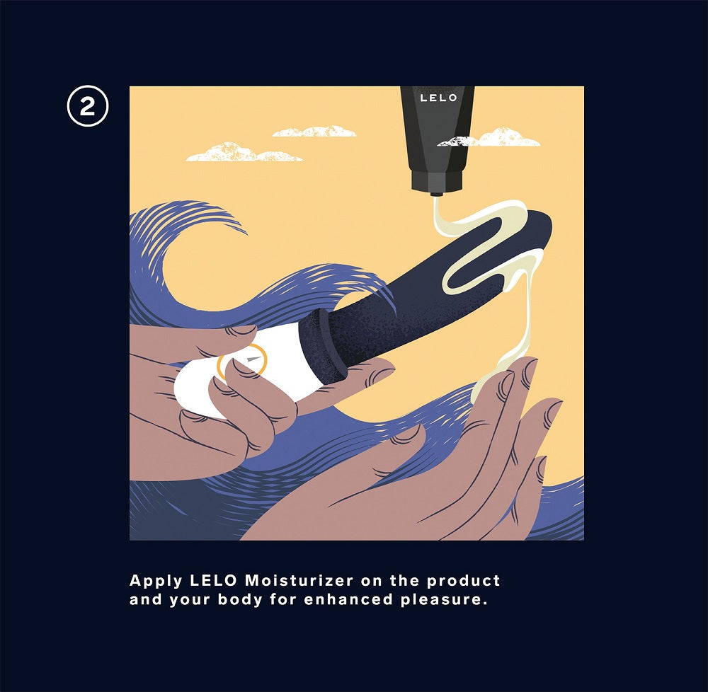 Lelo Billy 2 (Deep Black) – Luxury Rechargeable Silicone Prostate Massager 6.5 Inches