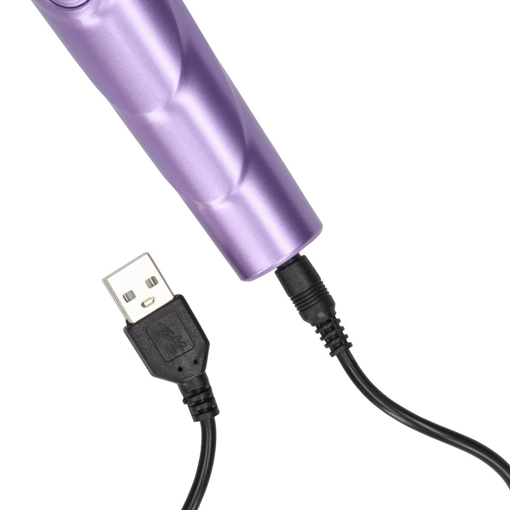 Rechargeable Wand Vibrator – 10 Inch Powerful 6-Speed Vibrator