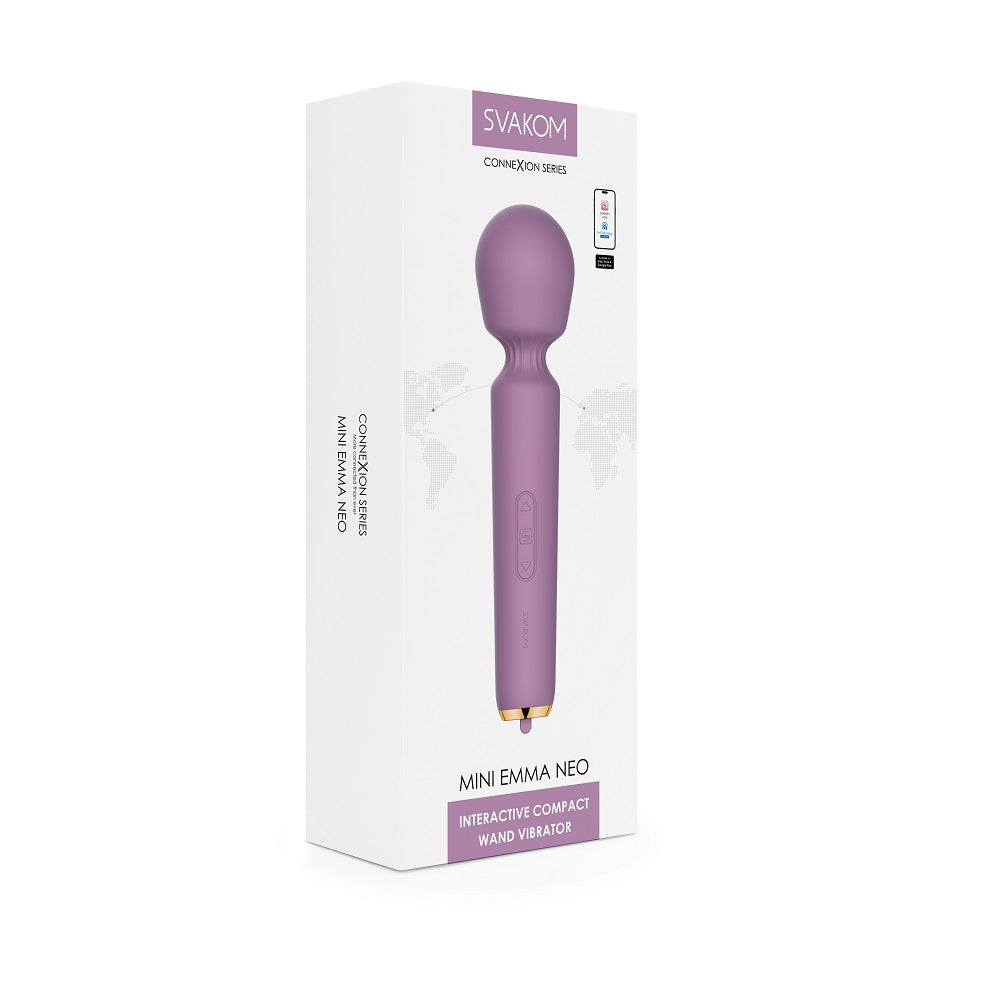 Svakom Mini Emma Neo – Compact Remote-Controlled Wand Vibrator