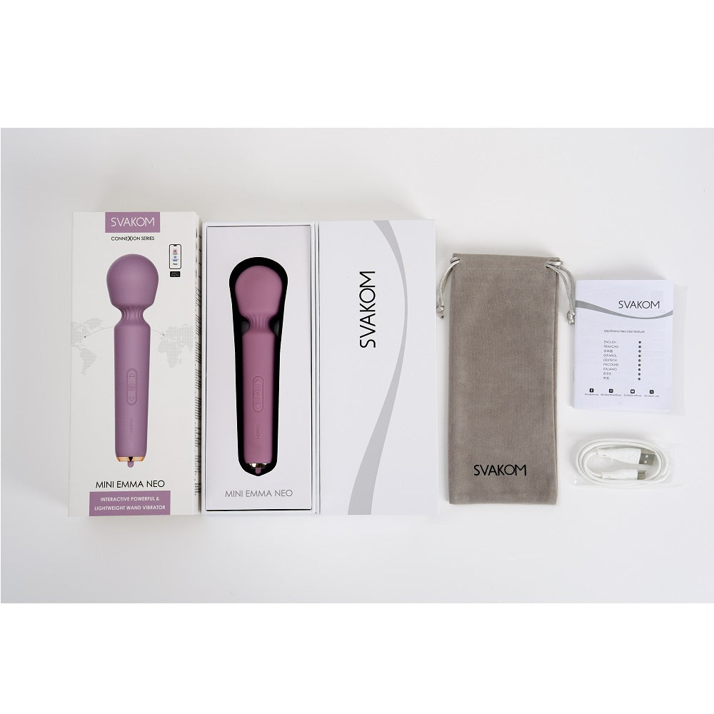 Svakom Mini Emma Neo – Compact Remote-Controlled Wand Vibrator