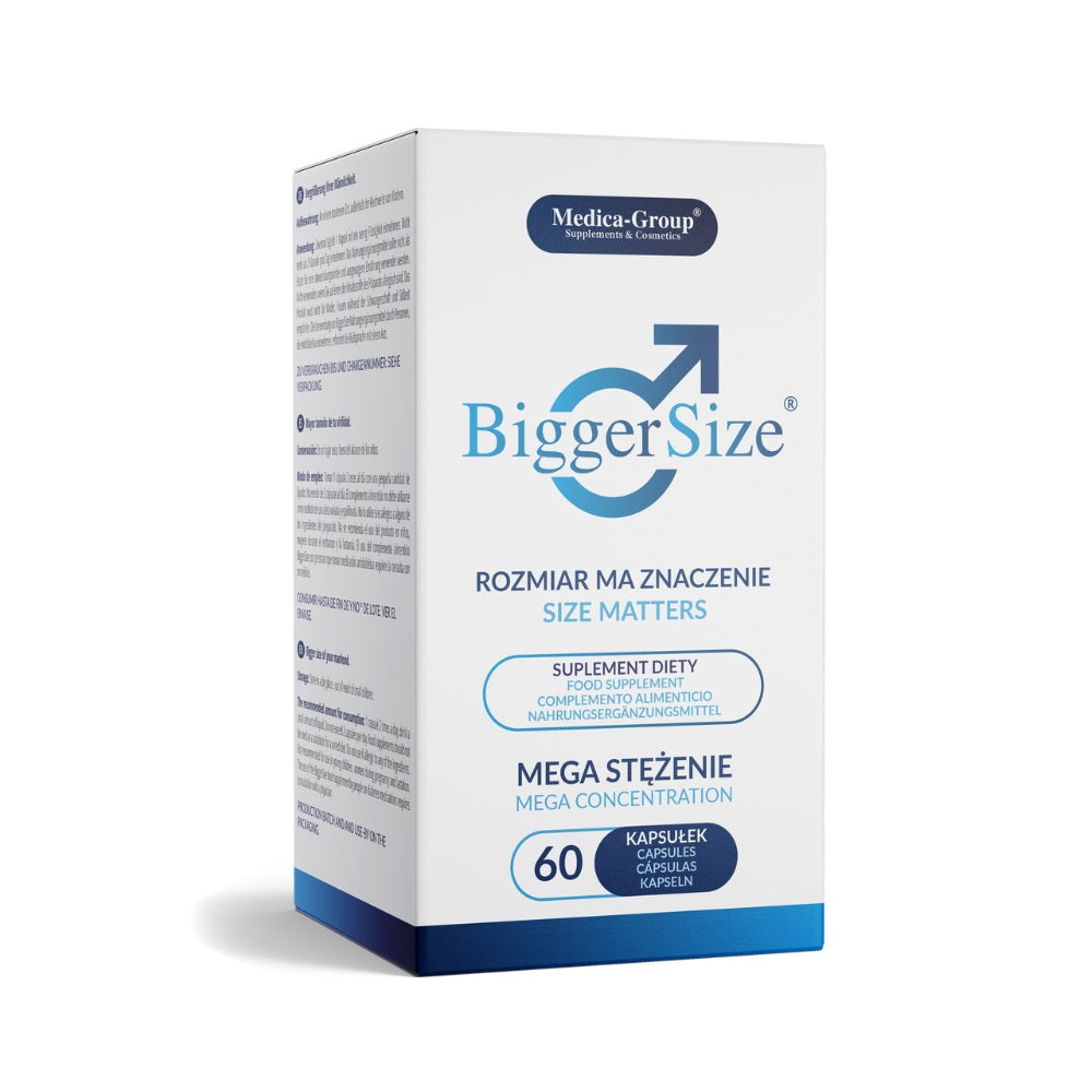 Bigger Size Tablets (60 Pack) – Natural Sexual Performance Enhancer Supplement