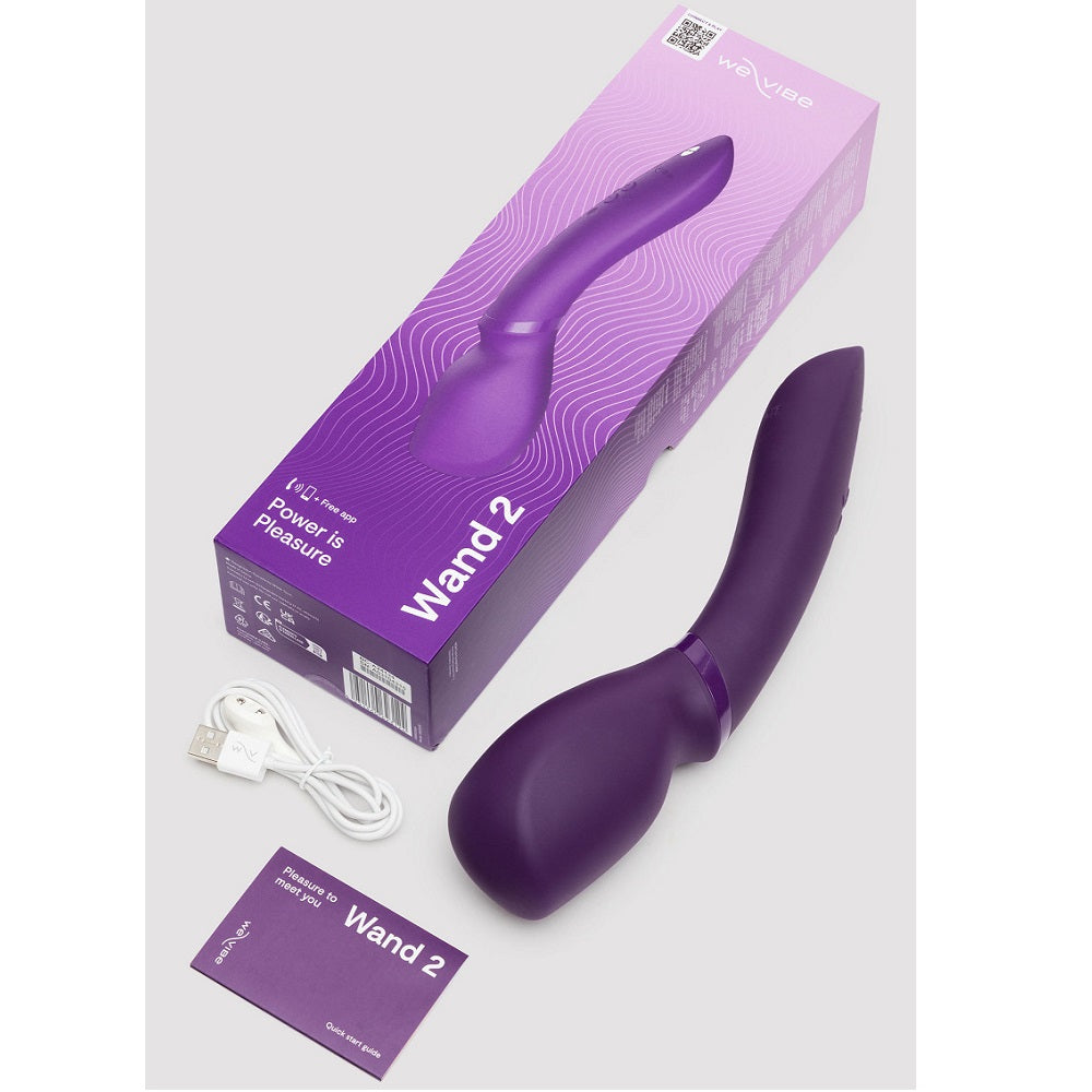 We-Vibe Wand 2 (Purple) – Cordless Powerful Vibrating Massager