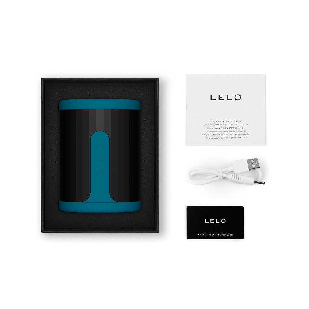 Lelo F2 (Blue) – Stamina Trainer and Open-Ended Stroker