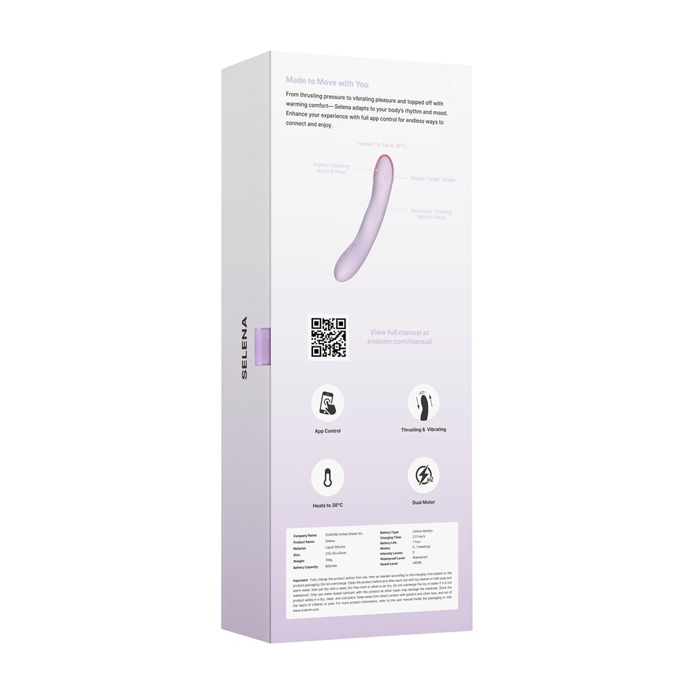 Svakom Selena – App-Controlled G-Spot Vibrator