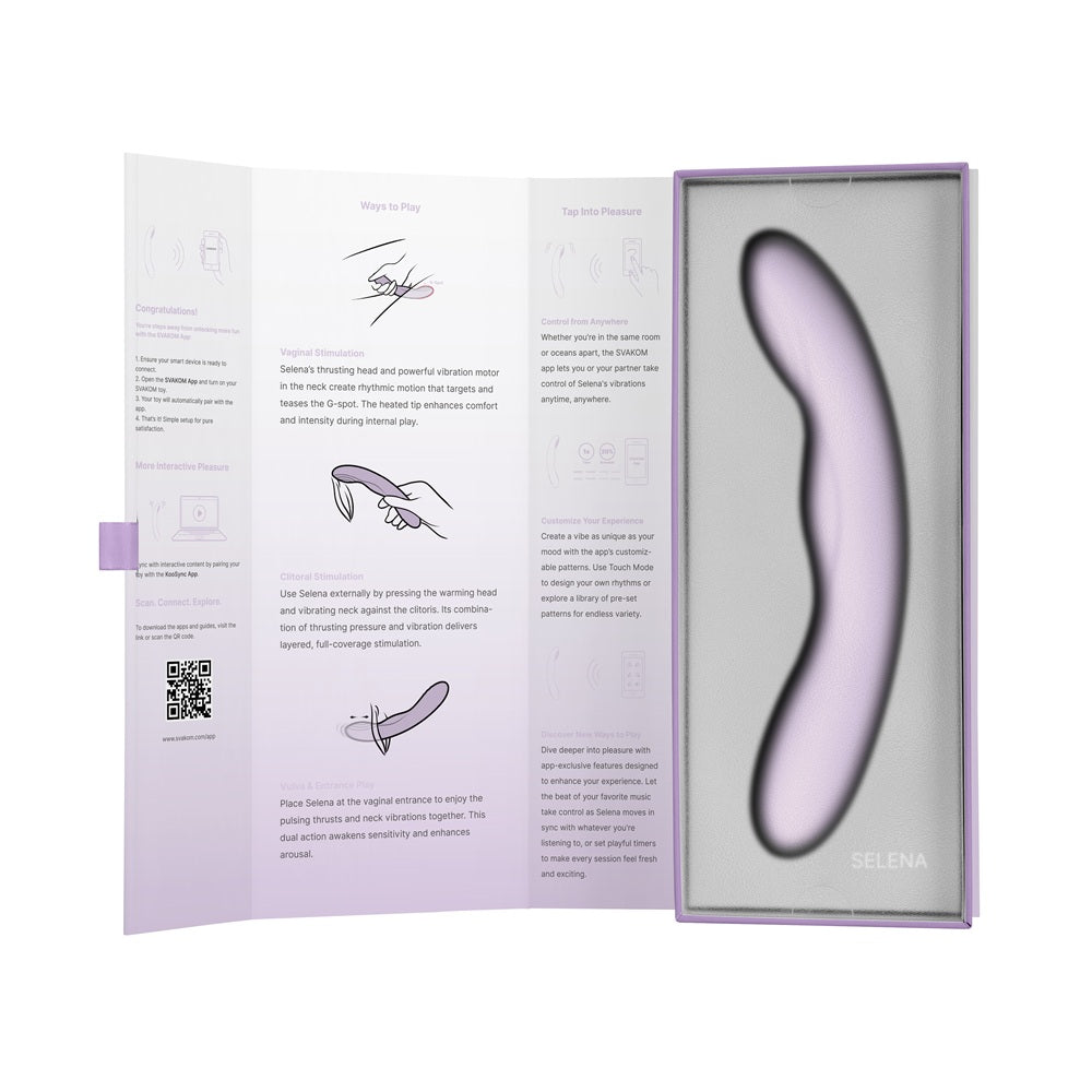 Svakom Selena – App-Controlled G-Spot Vibrator