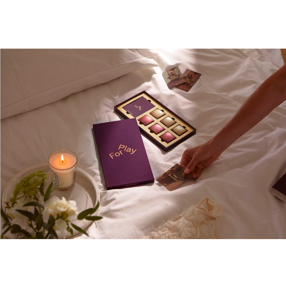 For Play His and Hers Couples Chocolate (Dark) – Artisan Vegan Chocolate Gift Set