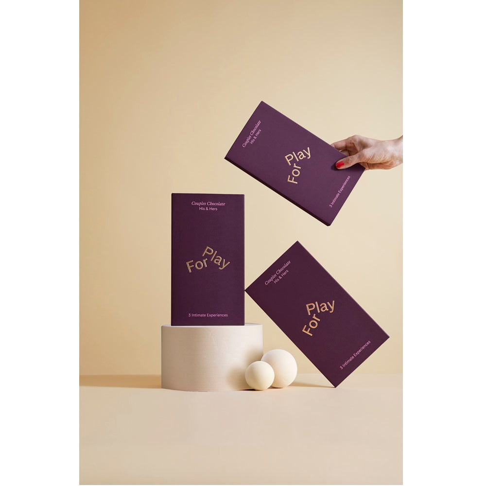 For Play His and Hers Couples Chocolate Milk – Vegan Chocolate Box