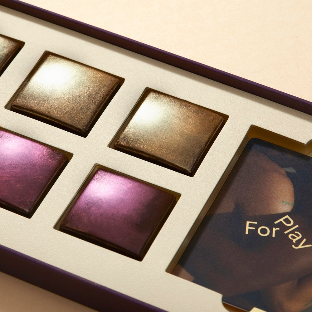 For Play His and Hers Couples Chocolate (Dark) – Artisan Vegan Chocolate Gift Set