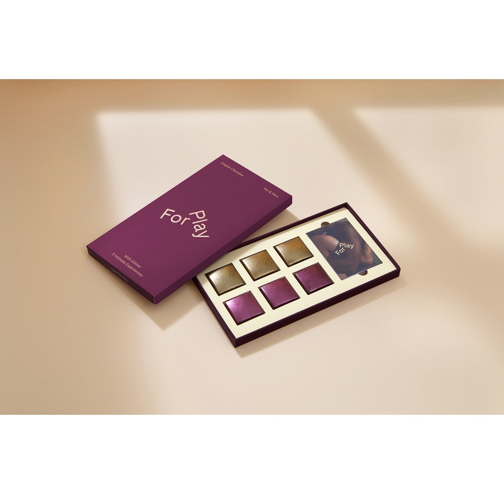 For Play His and Hers Couples Chocolate Milk – Vegan Chocolate Box