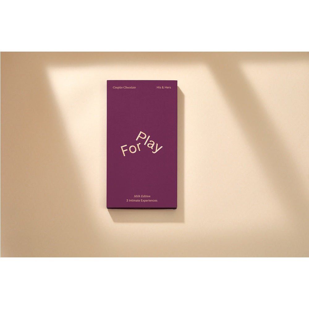 For Play His and Hers Couples Chocolate Milk – Vegan Chocolate Box