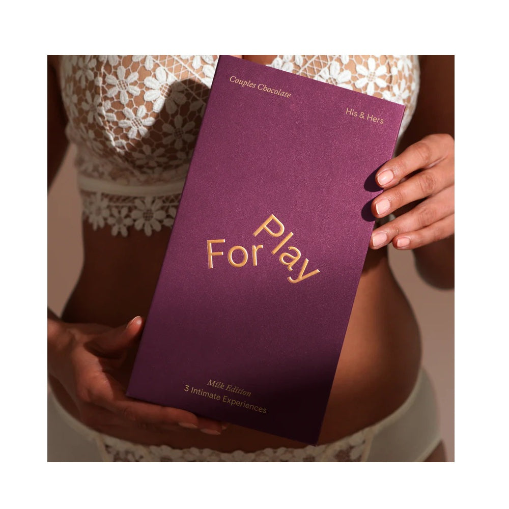 For Play His and Hers Couples Chocolate Milk – Vegan Chocolate Box
