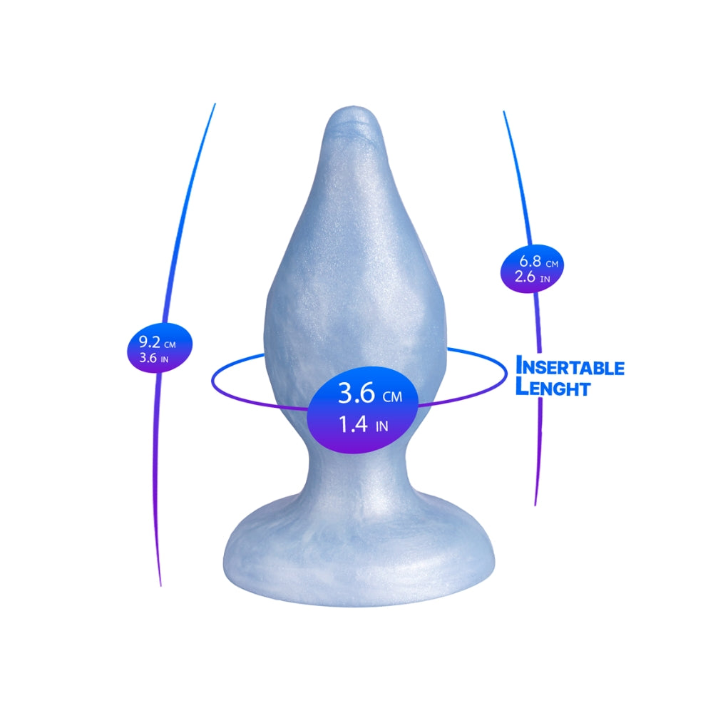 SilexD Fantasy Collection Diamond Butt Plug Medium – Silicone Butt Plug