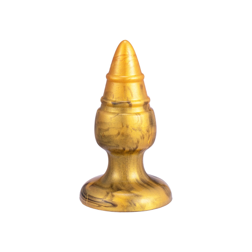 SilexD Fantasy Collection Goldy Medium – Silicone Butt Plug