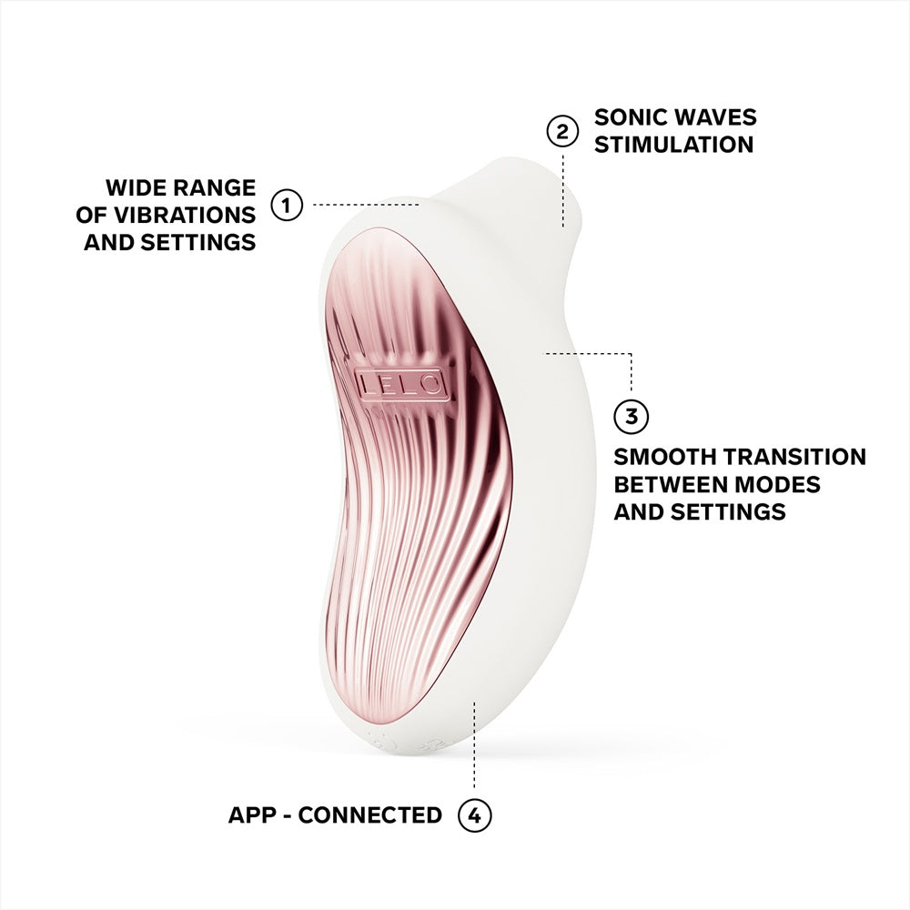 Lelo Sona 3 (White)– Luxury Clitoral Massager