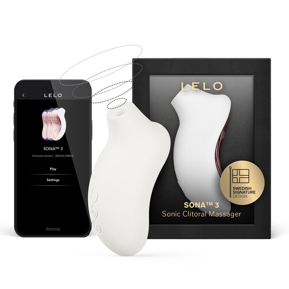 Lelo Sona 3 (White)– Luxury Clitoral Massager
