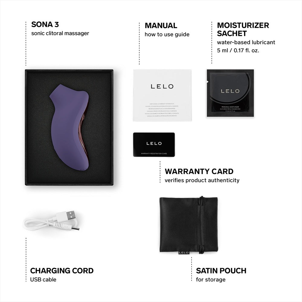 Lelo Sona 3 (Cyber Purple) – Luxury Clitoral Massager