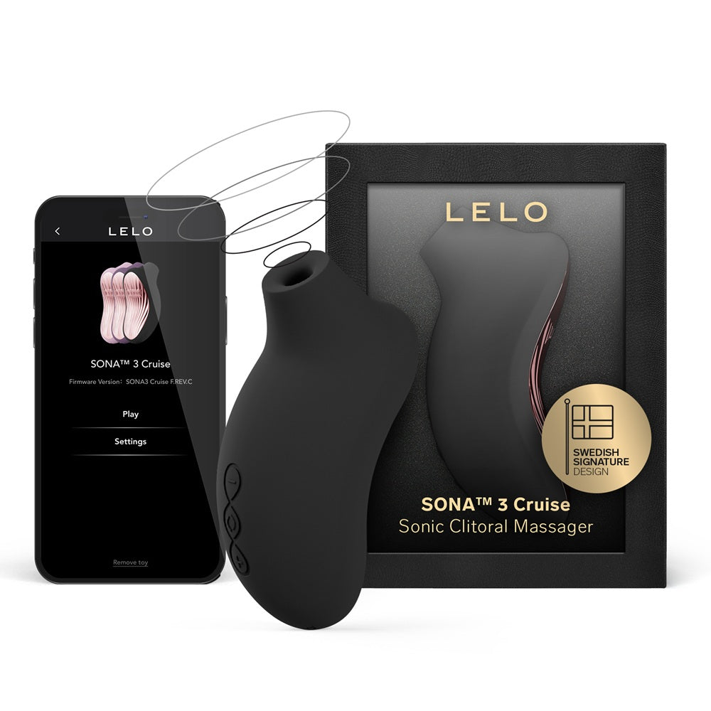 Lelo Sona 3 Cruise (Black) – Sonic Clitoral Massager