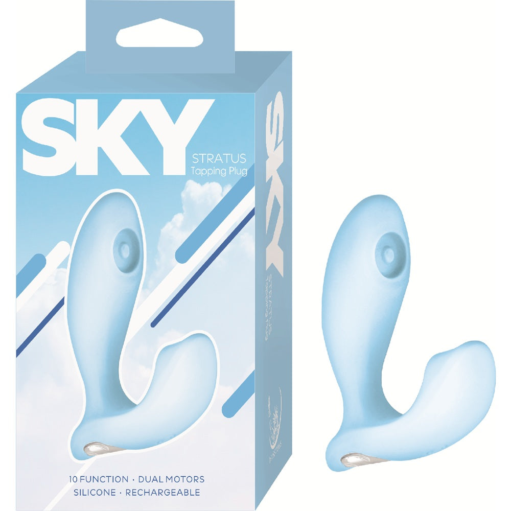 Nasstoys Sky Stratus – USB Rechargeable Tapping Plug with 3.5 Inch Length