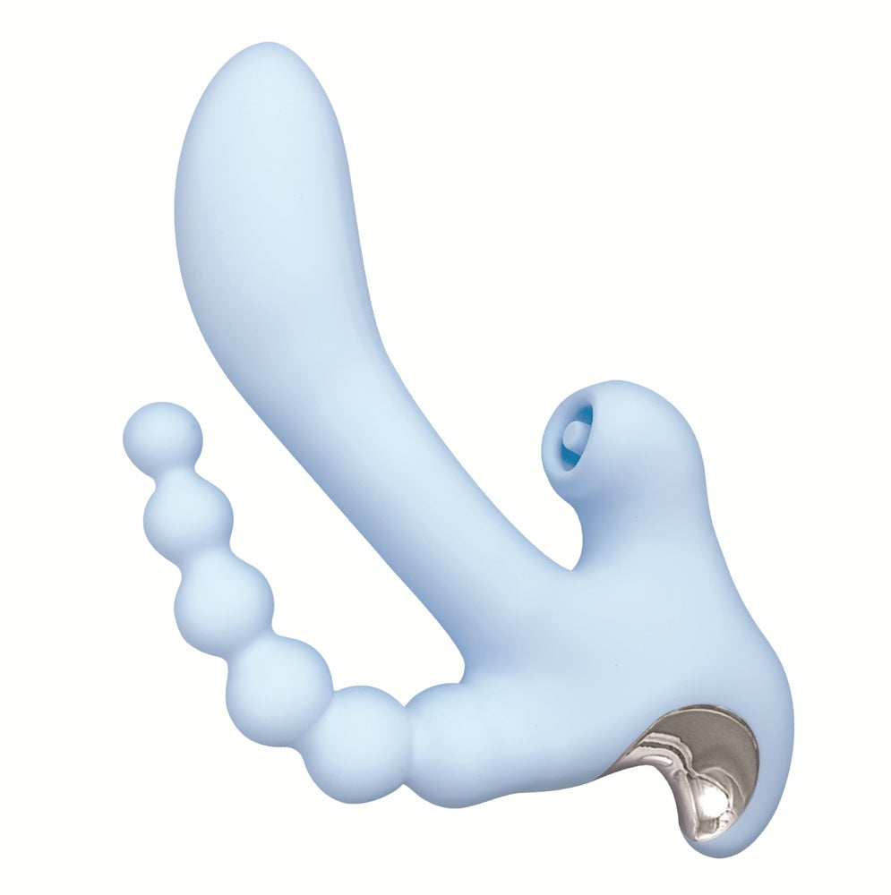 Nasstoys Sky Cirrus Three Way Vibe – USB Rechargeable 4.5 Inch Vibrator