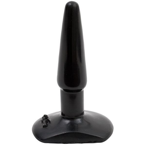 Classic Smooth Butt Plug Small Black