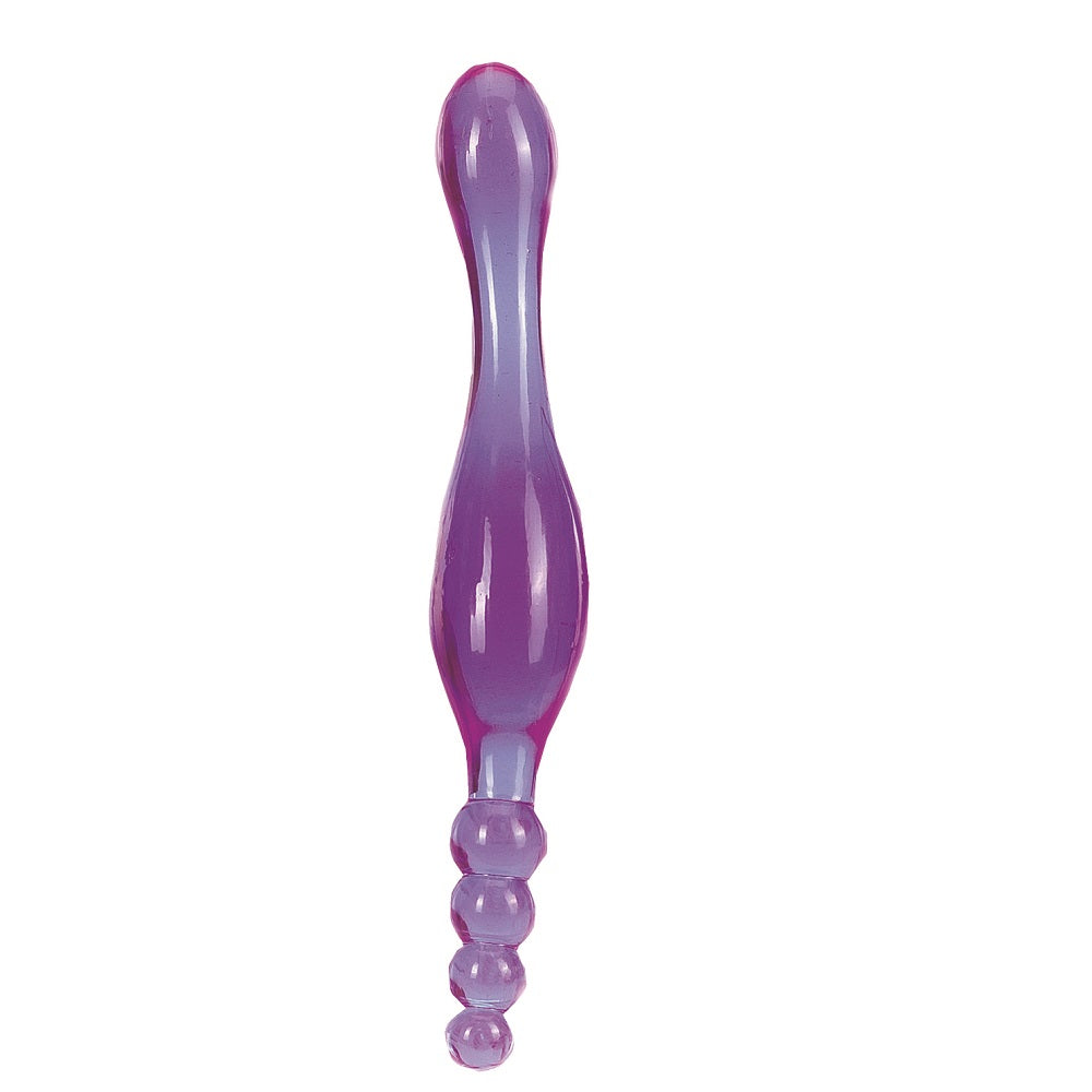 Smoothy Anal Prober Double-Tipped (Translucent Purple) 8 Inch – Anal Probe
