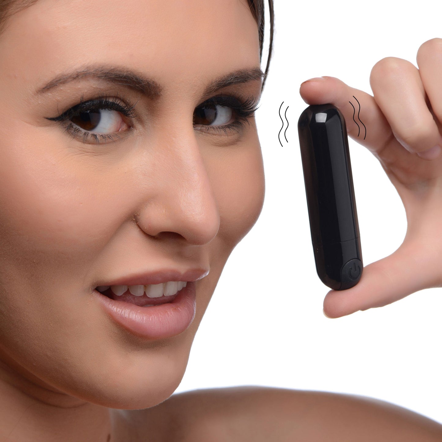Bang 10X Rechargeable Vibrating Bullet (Black) – Compact Bullet Vibrator