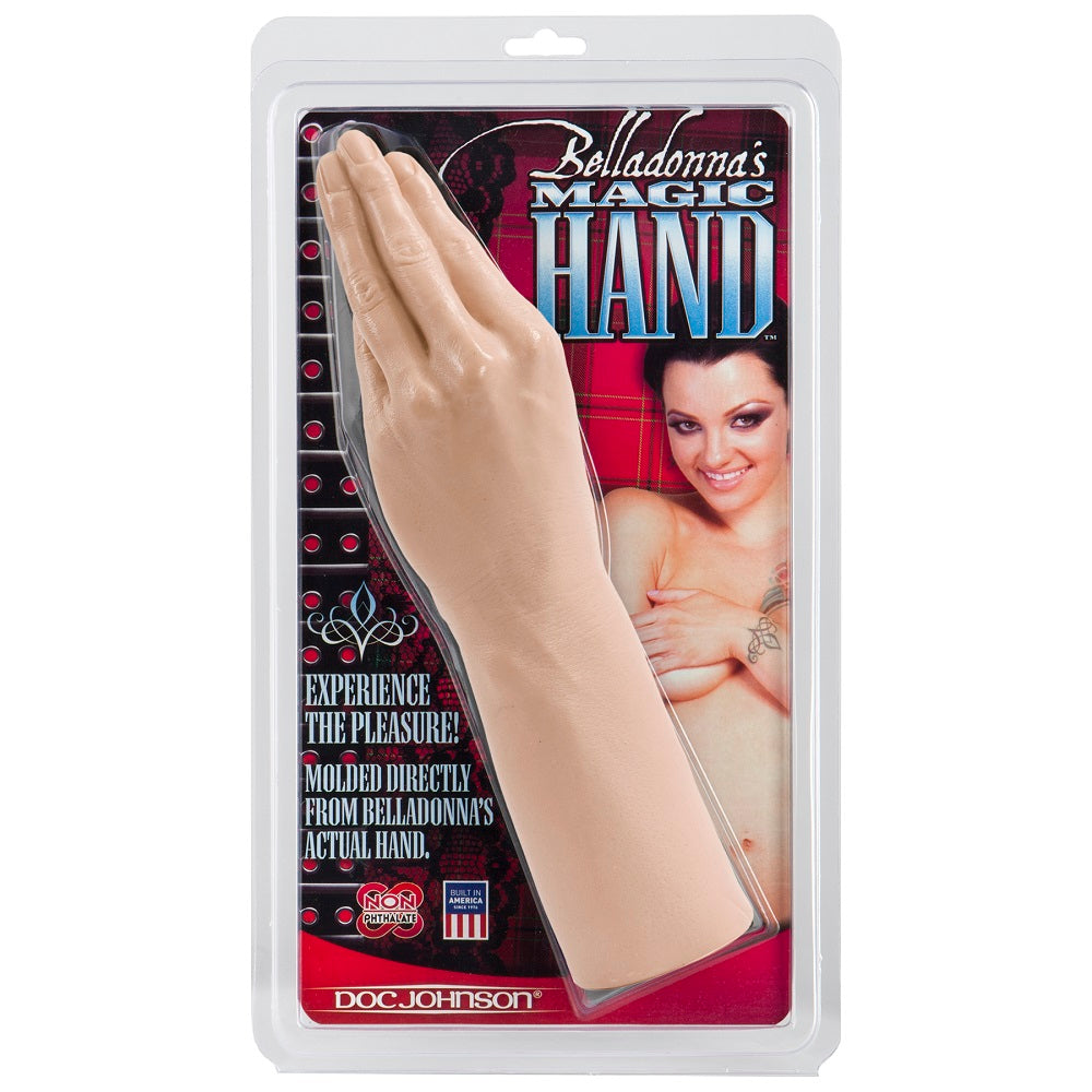 Doc Johnson Belladonna Magic Hand – Lifelike Tapered Fisting Toy 11.5 Inches