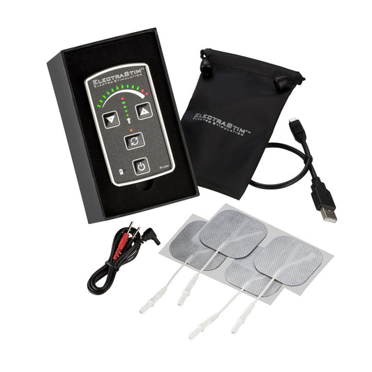 ElectraStim Flick – Electro Stimulation Pack with Seven Built-In Programs and Flicking Control Unit E-STIM TOYS