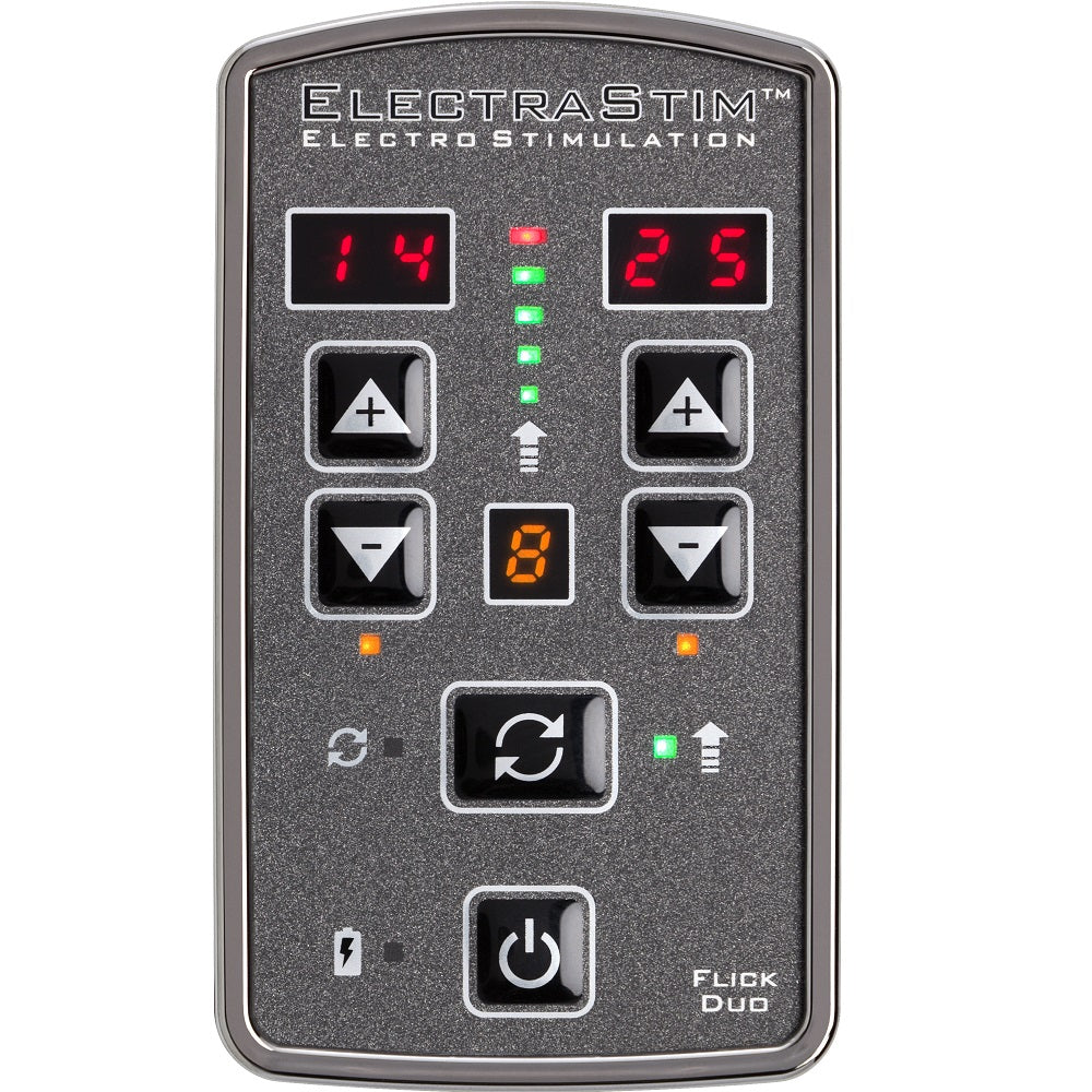 ElectraStim Flick Duo Stimulator – Electro Stimulation Controller Multi-Pack