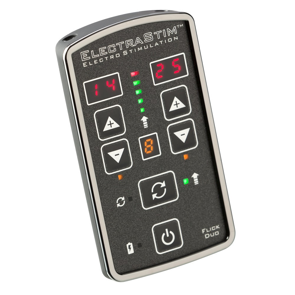 ElectraStim Flick Duo Stimulator – Electro Stimulation Controller Multi-Pack