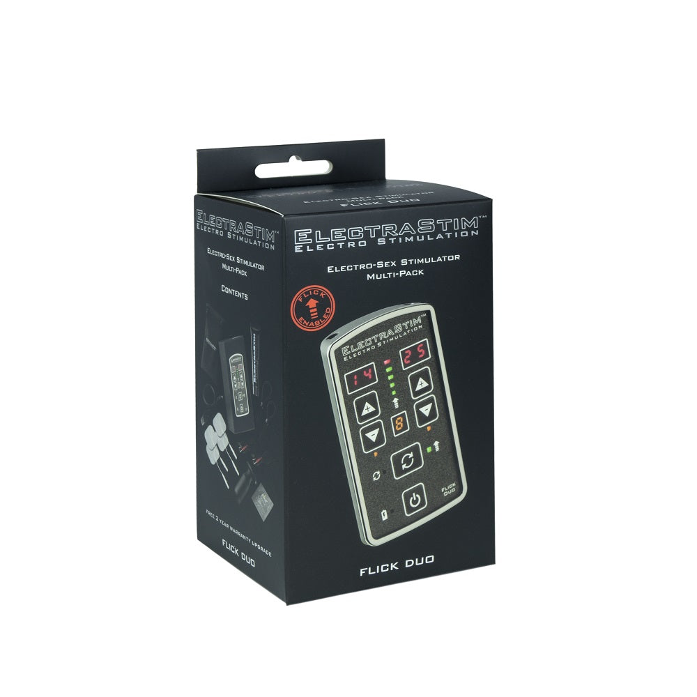 ElectraStim Flick Duo Stimulator – Electro Stimulation Controller Multi-Pack