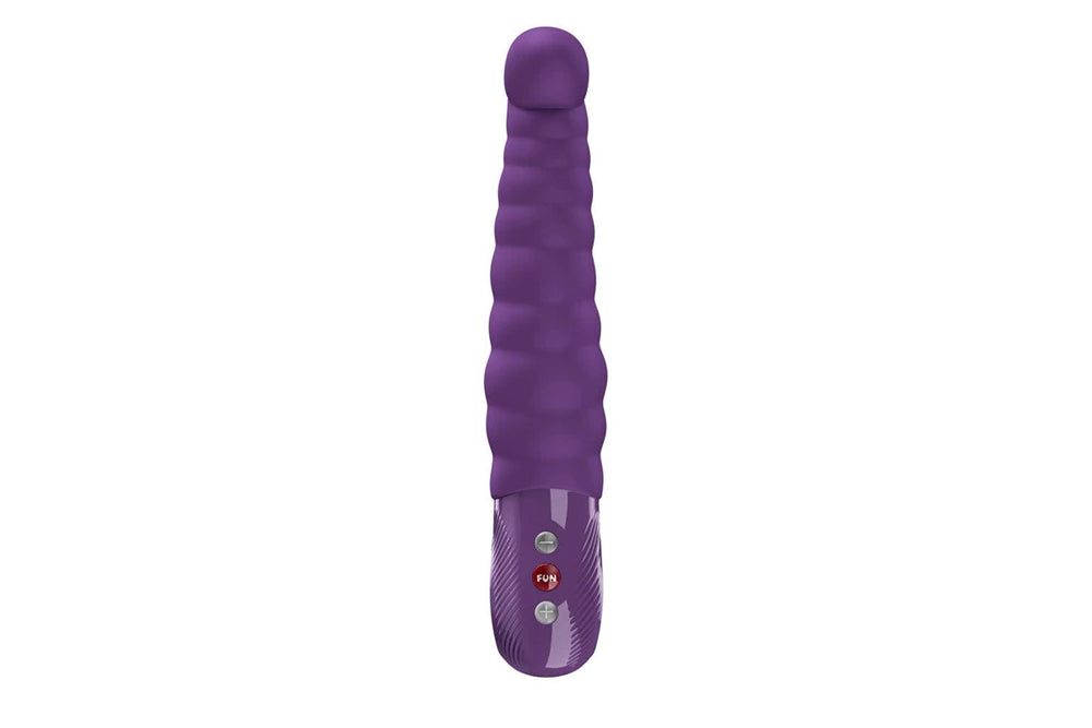Fun Factory Patchy Paul (Dark Violet) – 23 cm USB-C Rechargeable Vibrator
