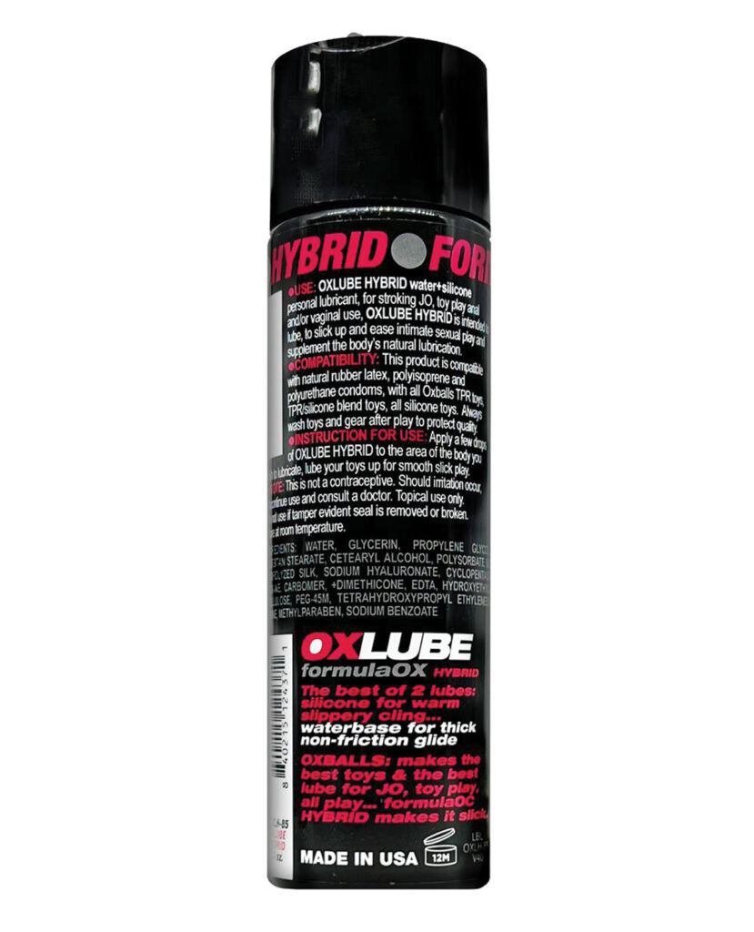 FormulaOX HYBRID OXLube 250ml - Smooth Hybrid Lubricant