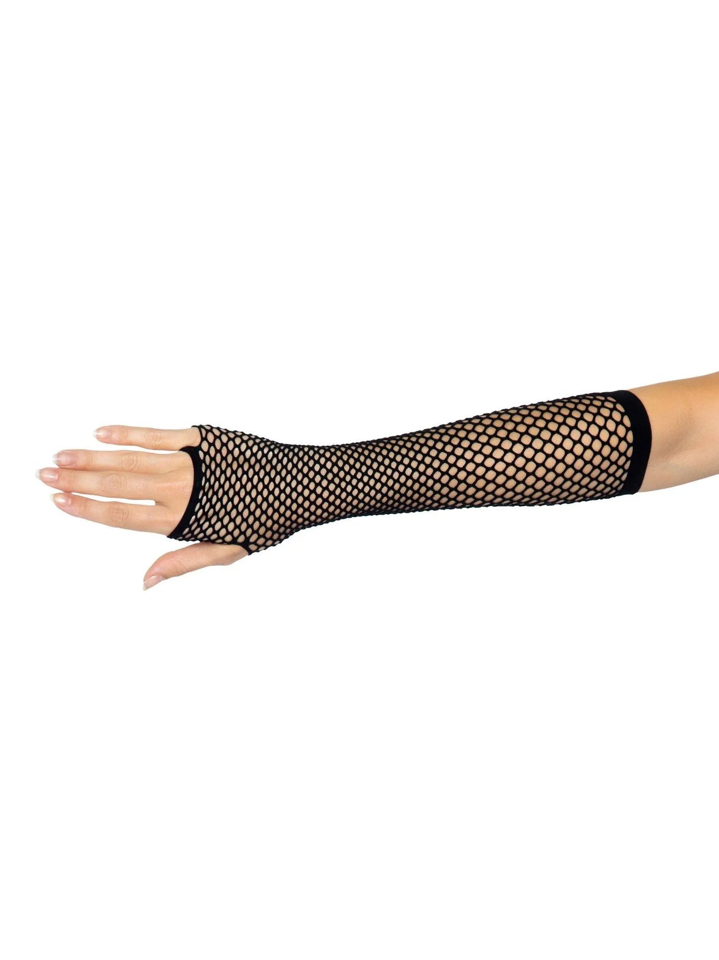 Leg Avenue Triangle Net Fingerless Gloves – Costume Accessory Gloves