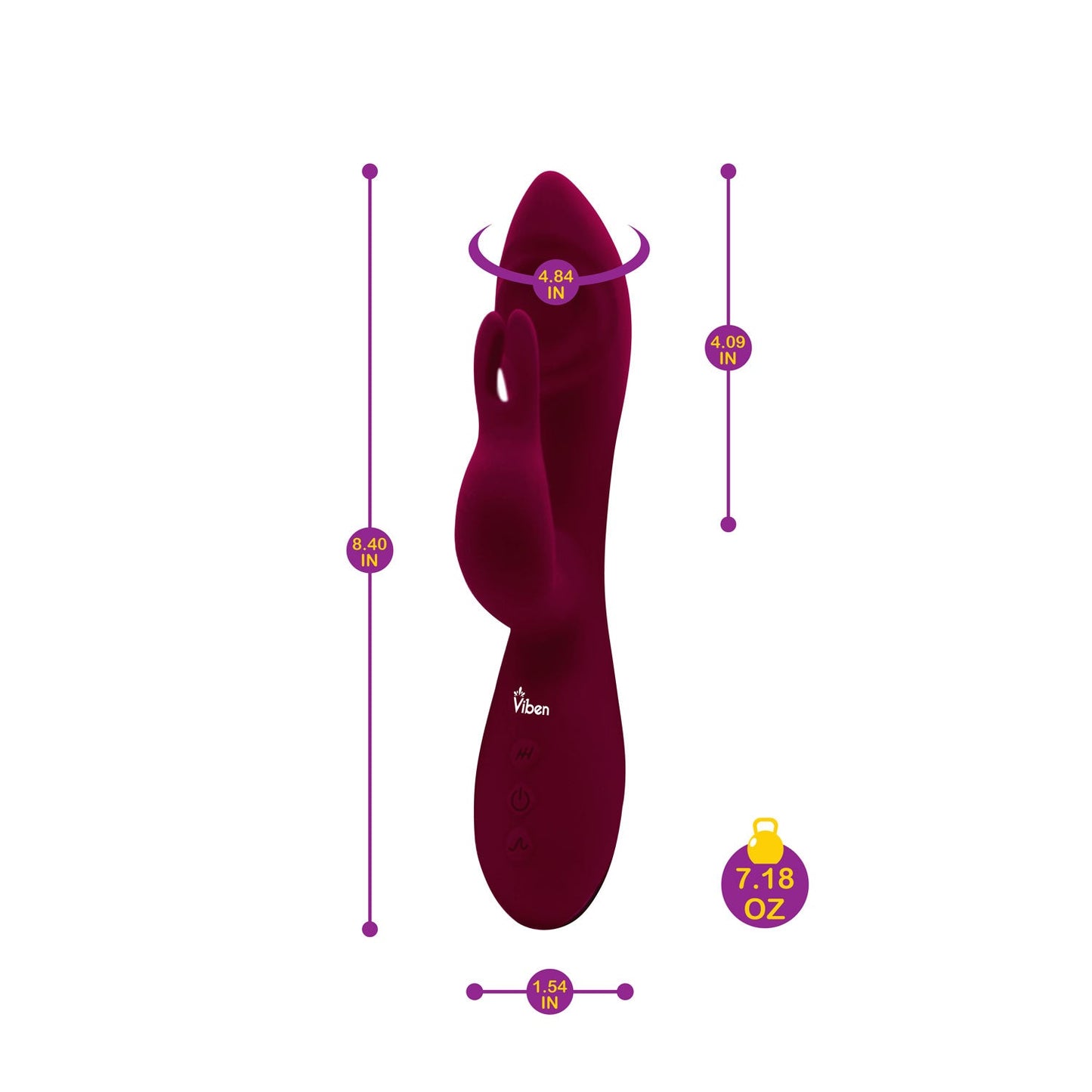 Viben Pzazz Thumping Rabbit Ruby