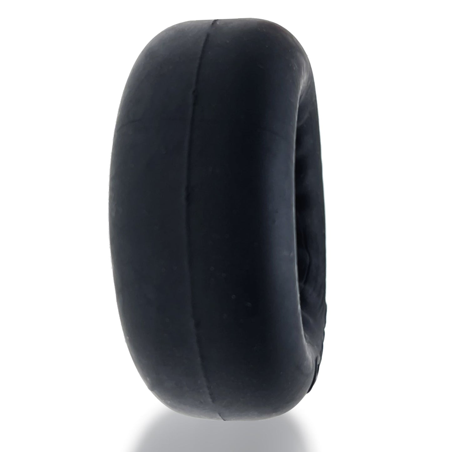 Oxballs Axis Inner Ribbed Griphold Comfort Cock Ring Black Ice