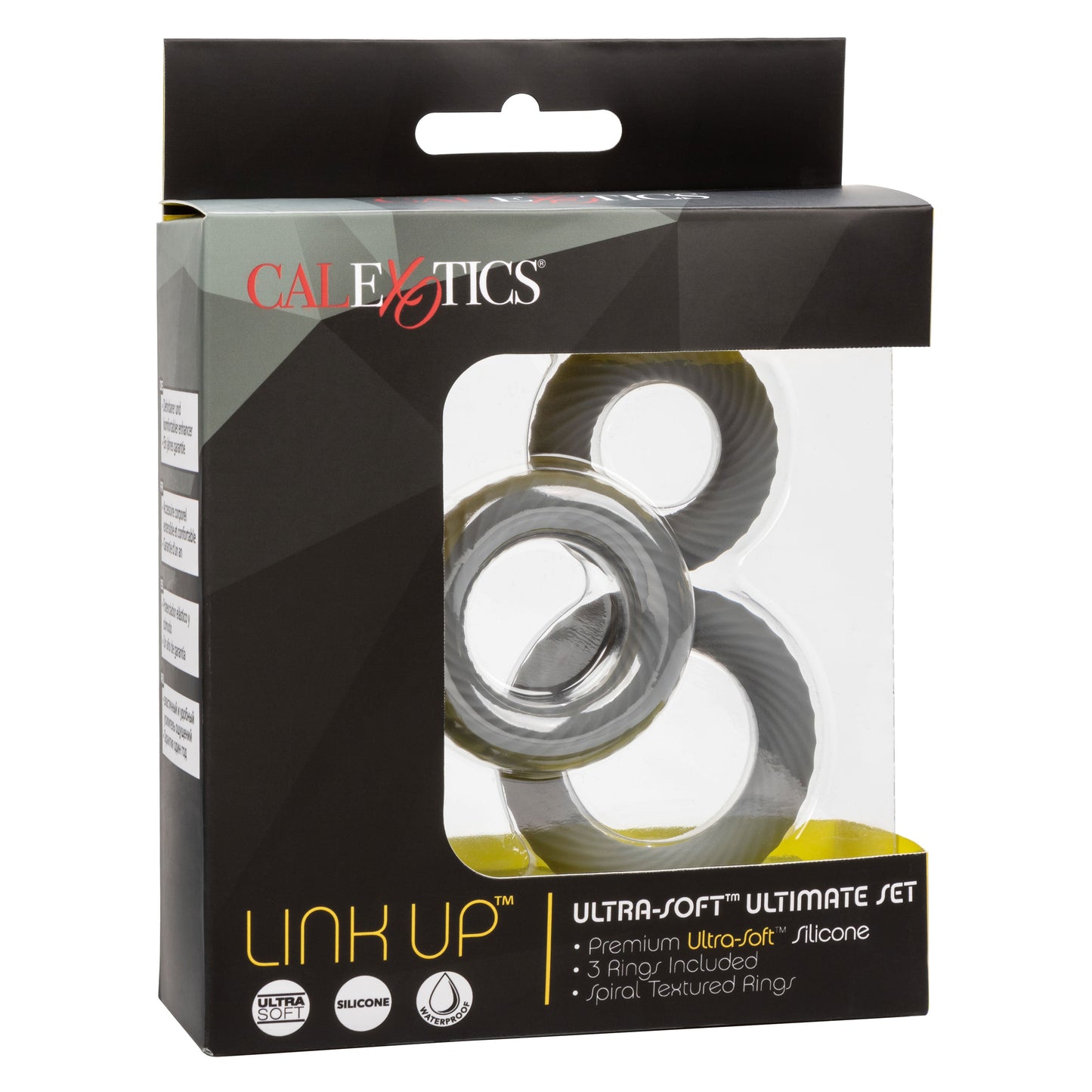 Link Up Ultra Soft Ultimate – Plush Stretchy Cock Ring Set