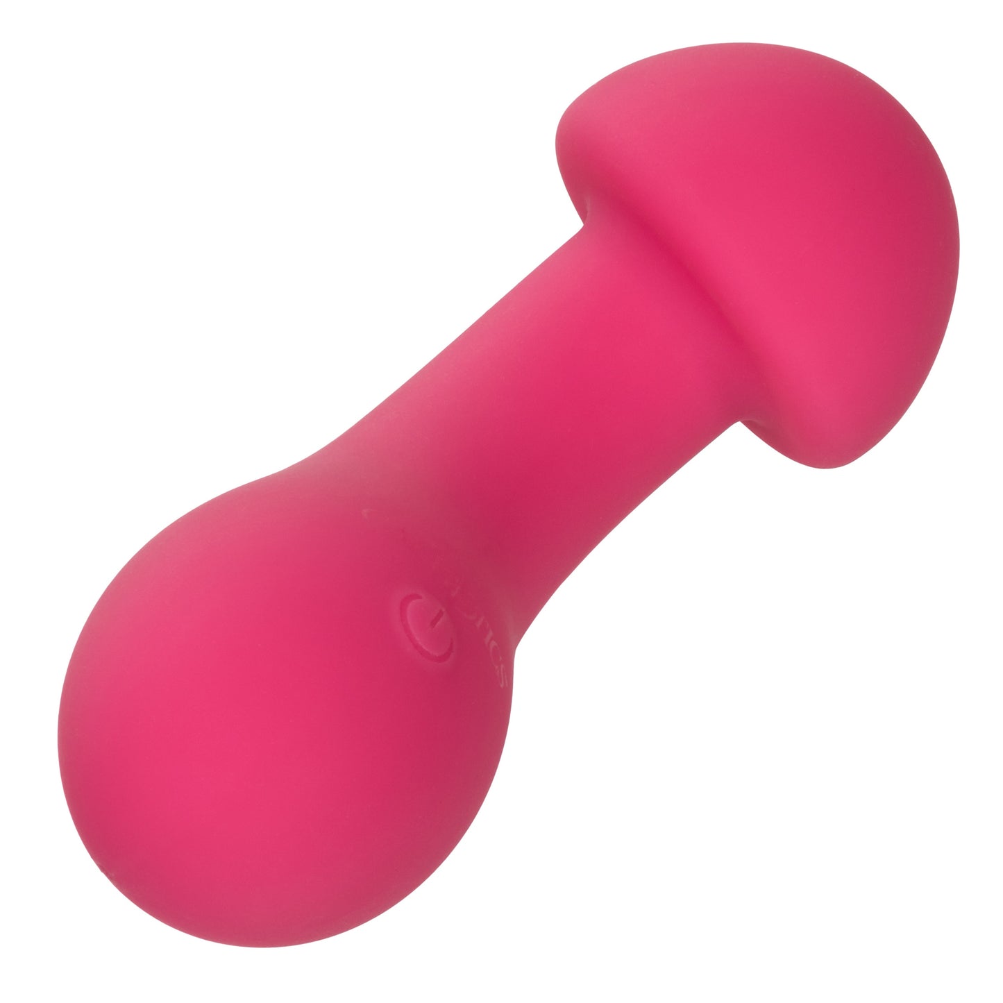 Liquid Silicone Pixies Exciter Pink Flexible Dual-Sided Massager with 10 Speeds and Rechargeable