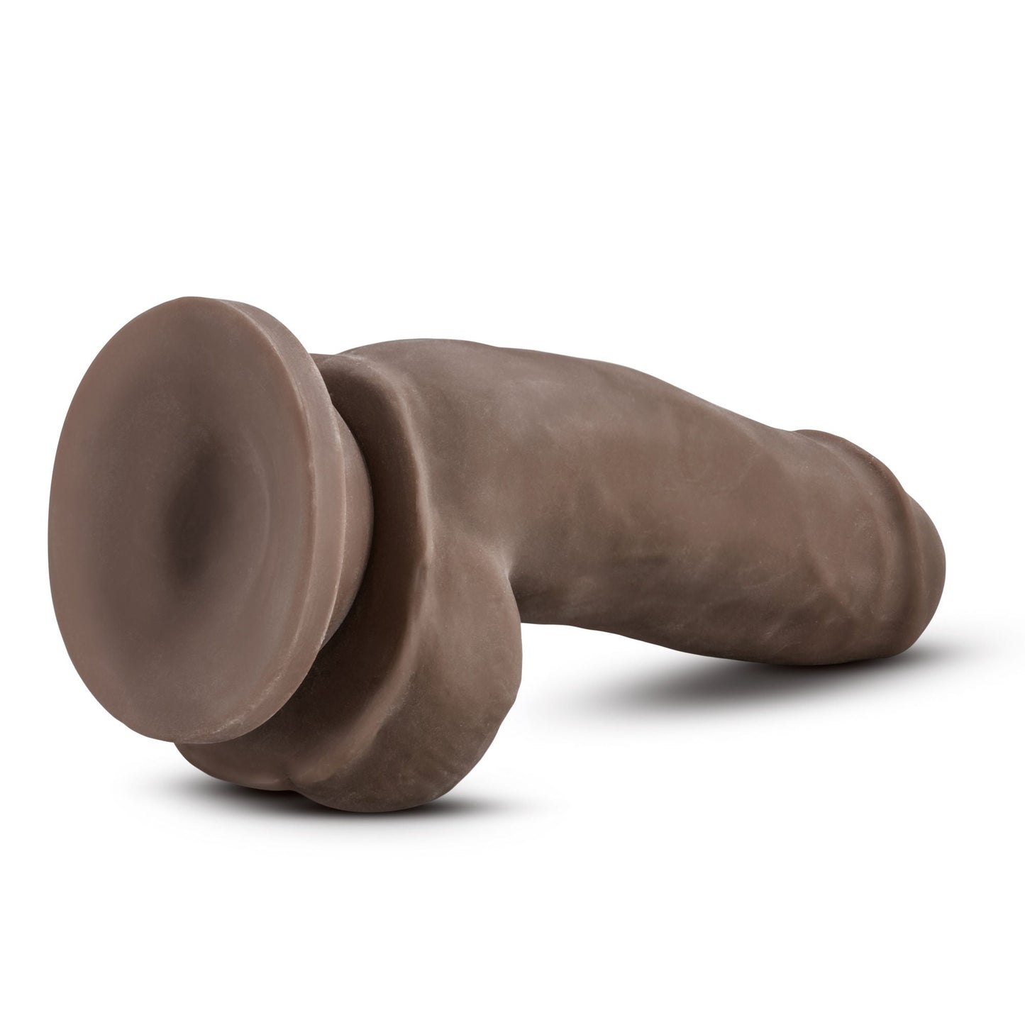 Au Naturel Sensa Feel Fat Boy (Chocolate) – 7 Inch Dual Density Dildo