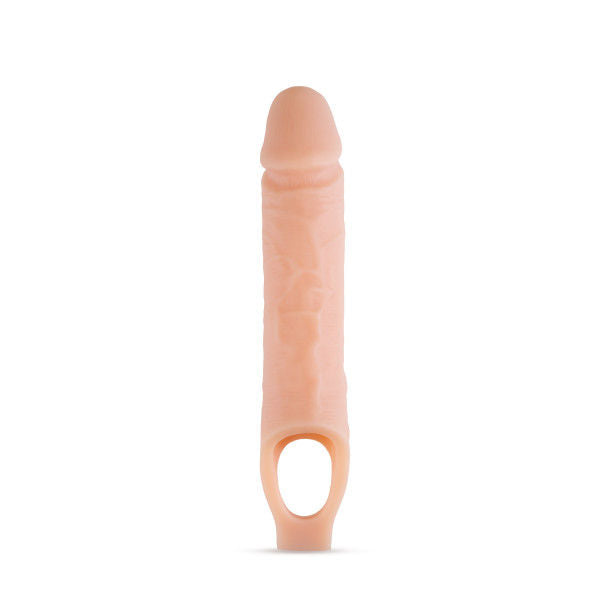Performance Plus 10 Inch Vanilla Silicone Cock Sheath – Silicone Penis Extender
