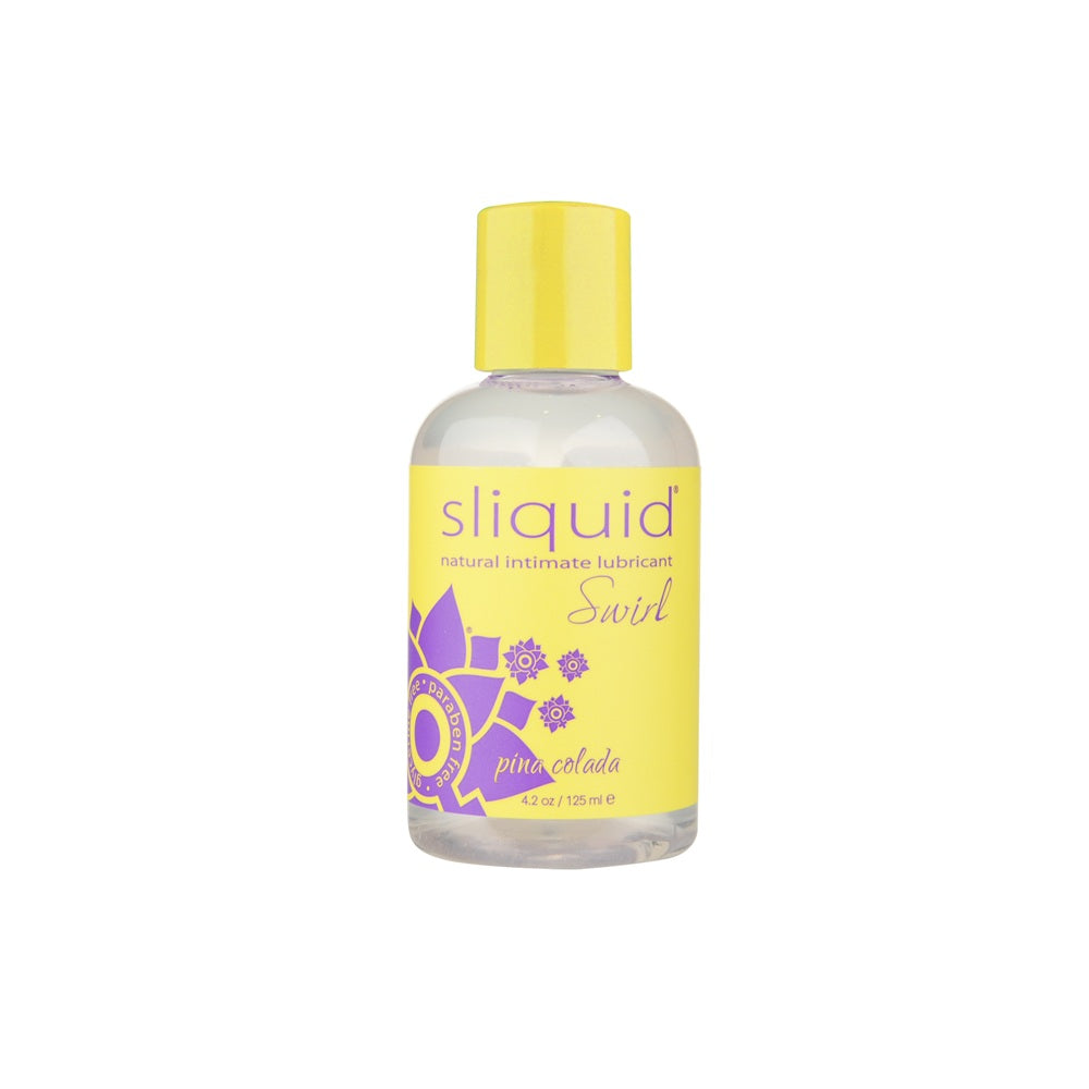 Sliquid Naturals Swirl (Blue Raspberry) – 125ml Vegan Flavored Lubricant
