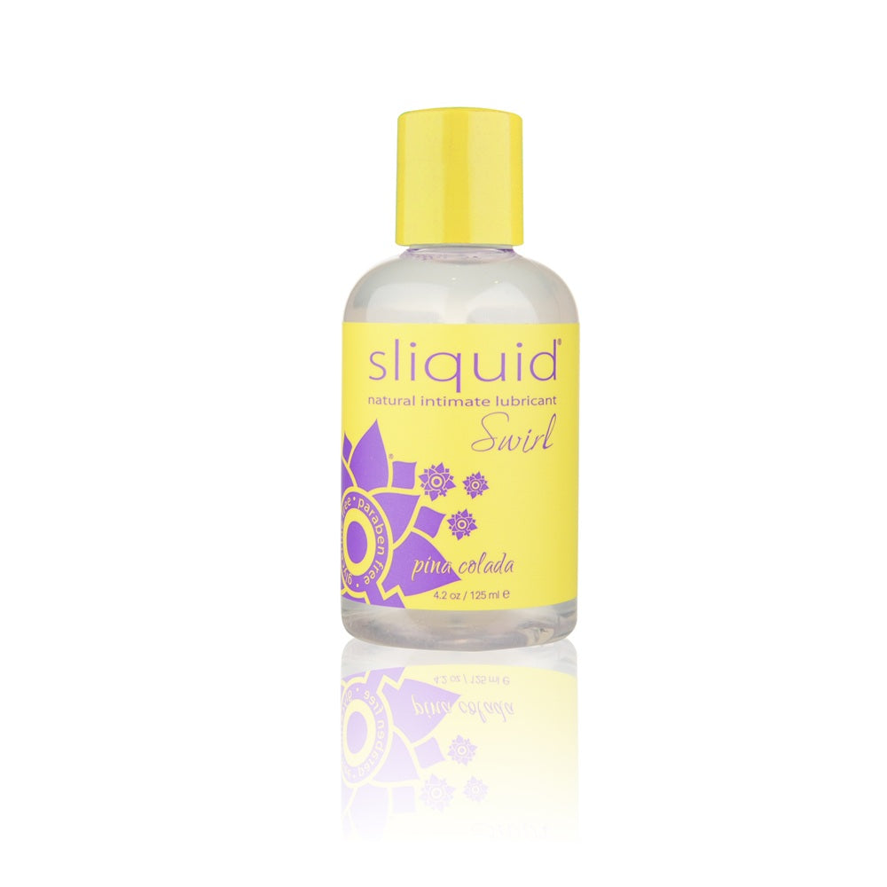 Sliquid Naturals Swirl (Blue Raspberry) – 125ml Vegan Flavored Lubricant