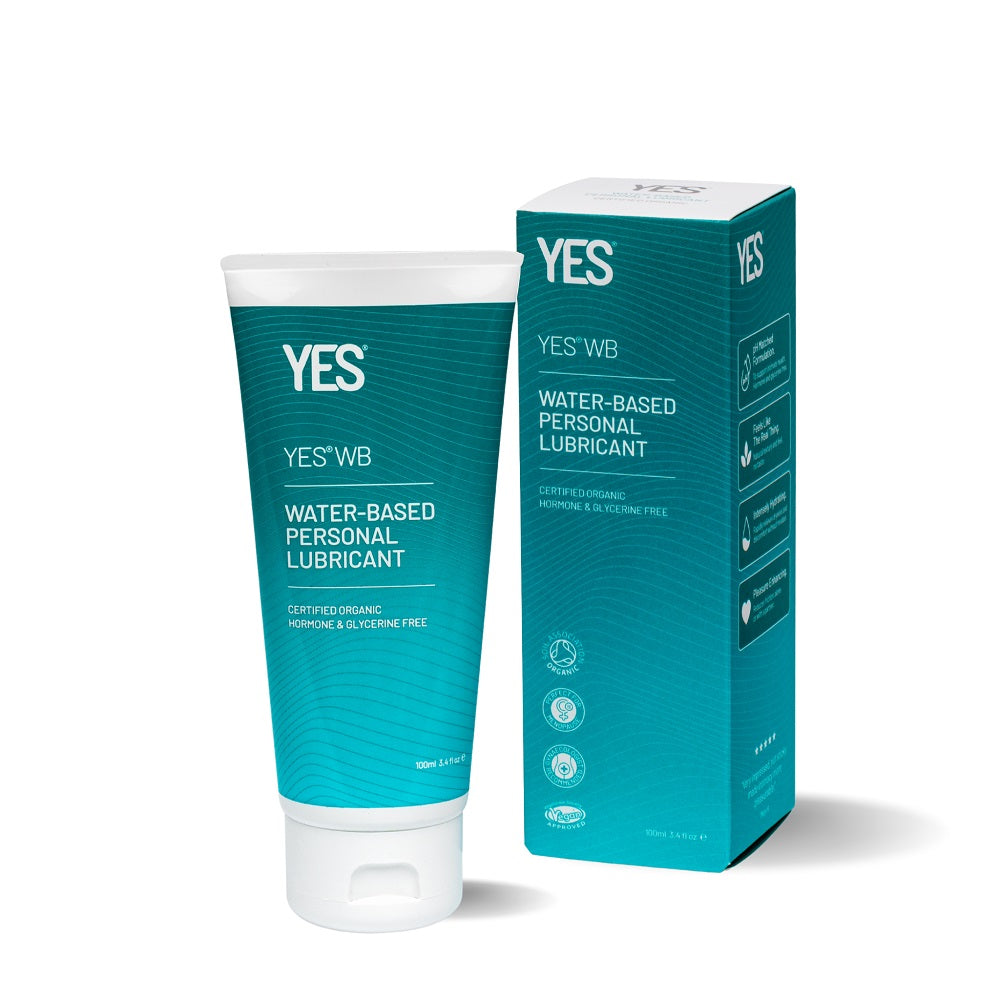 YES Organic Water-Based Personal Lubricant 100ml – Hypoallergenic Silicone-Free Lubricant